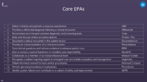 Core EPAs